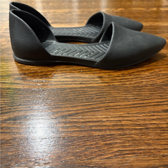 Native Shoes - Native Rubber Black Women's Flats